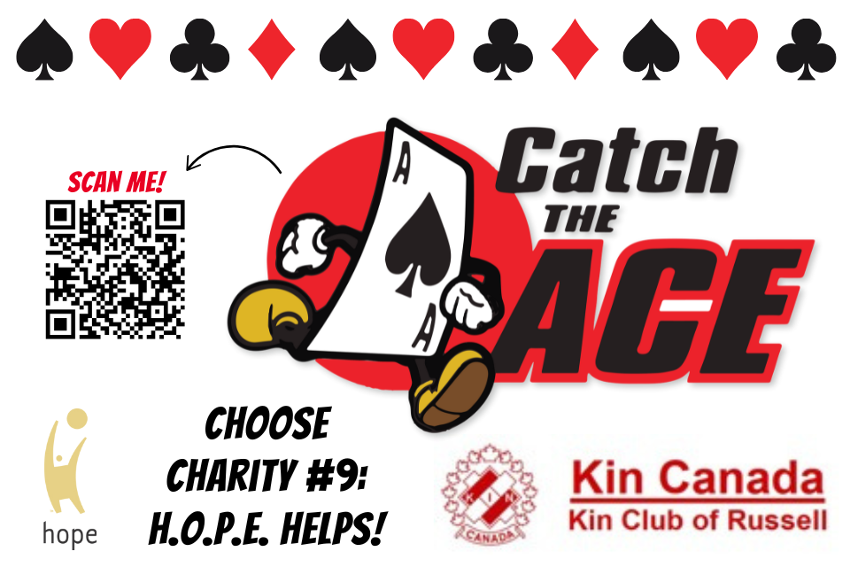 You Could Win Big with the Catch the Ace Draw!